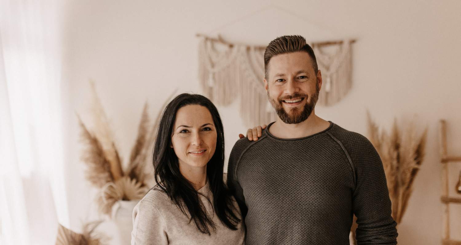 Portrait von den Inhabern von CALM ELEPHANT - Corinna und Joel Seite aus Nettetal